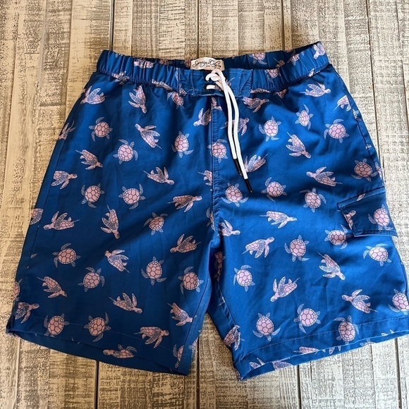 SOVEREIGN CODE Men’s swim trunks Sea turtles Lined - Picture 1 of 4